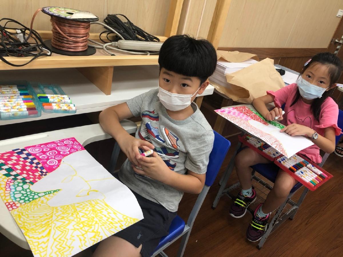 20200805芸竹、昀澄禪繞畫_200806_1